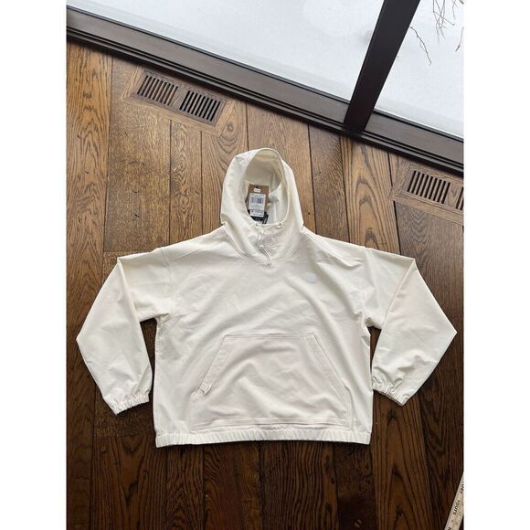 North Face Women’s Willow Stretch Hoodie White Dune Size XXL NWT - Picture 1 of 6